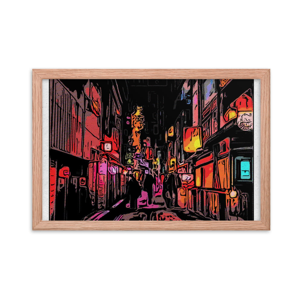 ZEN EXP - Chinatown I Framed photo paper poster