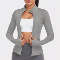 Image 4 of Gray Lifestyle Full Zip