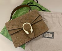 Image 1 of GG suede dionysus