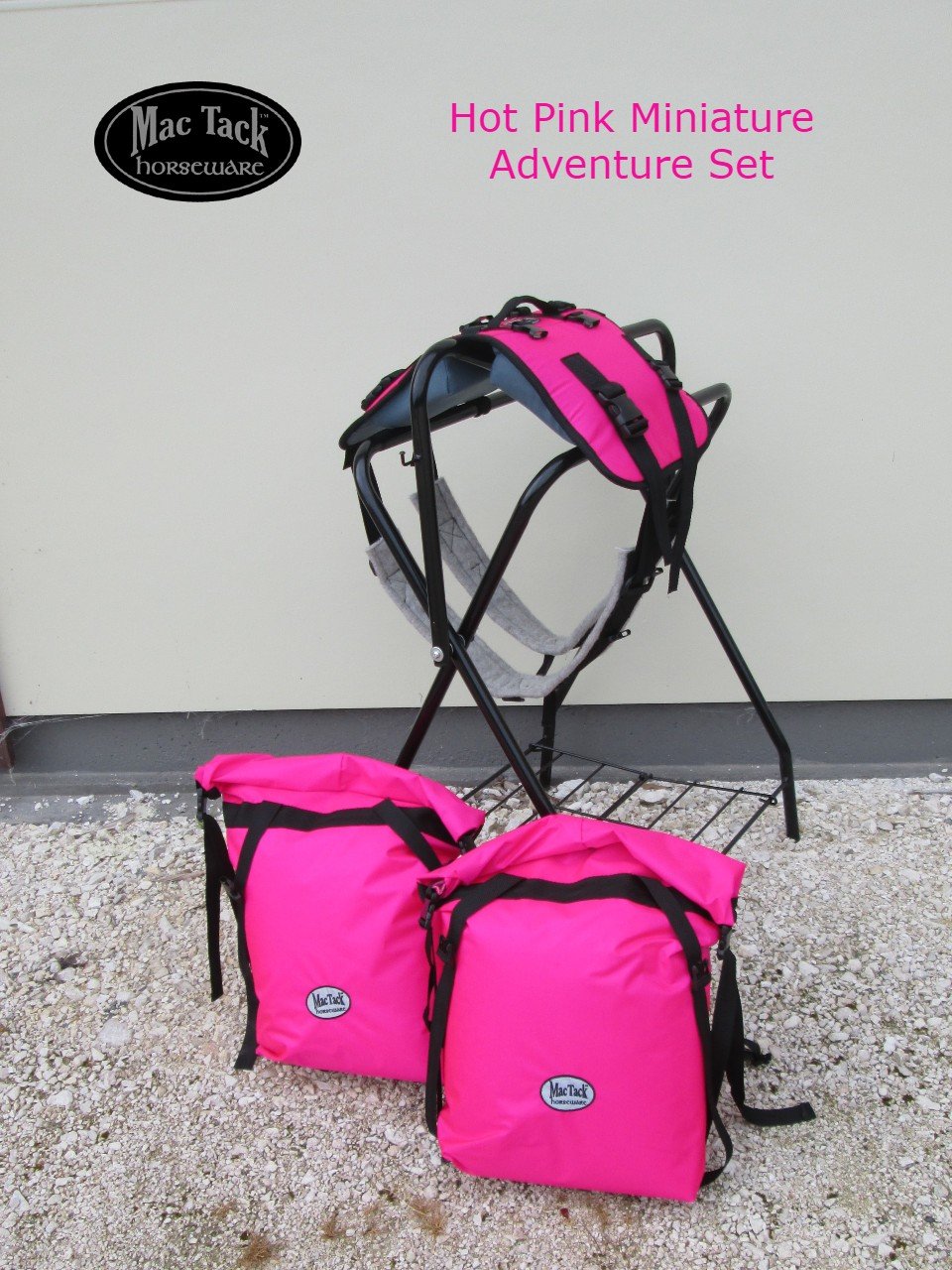 Image of Hot Pink Nylon Oxford Miniature Adventure Set