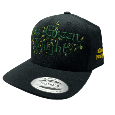Image of The Green Knight Embroidered Snapback