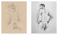 Image 3 of BOOK: Drawings of the Male Figure by Mark Duebner