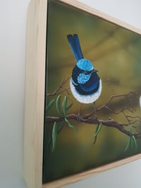 Image 3 of  "Serenade" Original Acrylic Artwork on Framed Canvas 