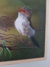 Image 4 of  "Serenade" Original Acrylic Artwork on Framed Canvas 