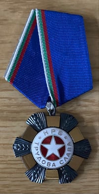 Image 1 of Cold War (Bulgaria) Order Of Labour Of Glory, 3rd Class
