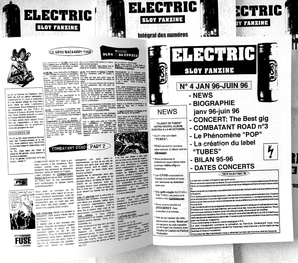 ELECTRIC "Sloy Fanzine" Intégral