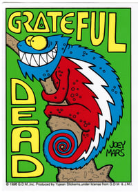 Vintage Grateful Dead sticker (Chameleon)