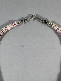 Image 3 of Shell and green quartz necklace