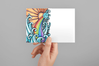 Image 1 of 1000+ Postcards - Rainbow - Postcards To Voters