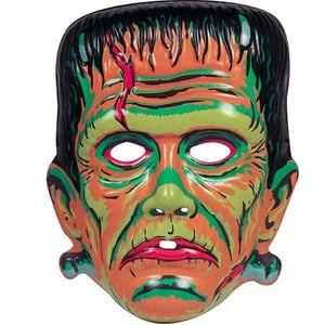 Image of Universal Monsters Orange Frankenstein Mask