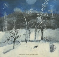 Print" Donkey in the snow