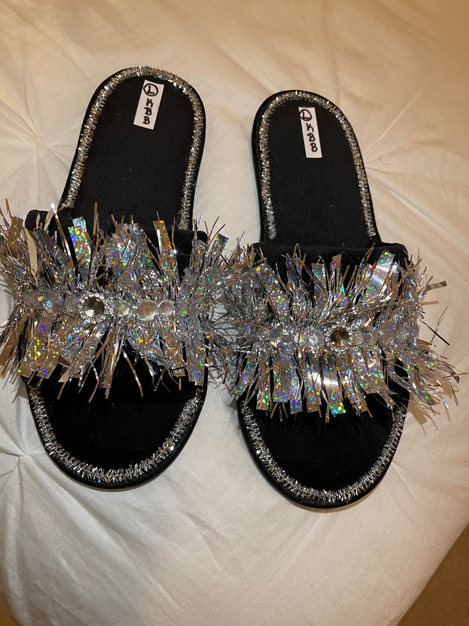 KBB slippers/slides | Kimmy Blackbeauty Creative