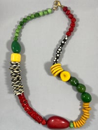 Image 1 of Madly mardi gras necklace