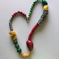 Image 2 of Madly mardi gras necklace