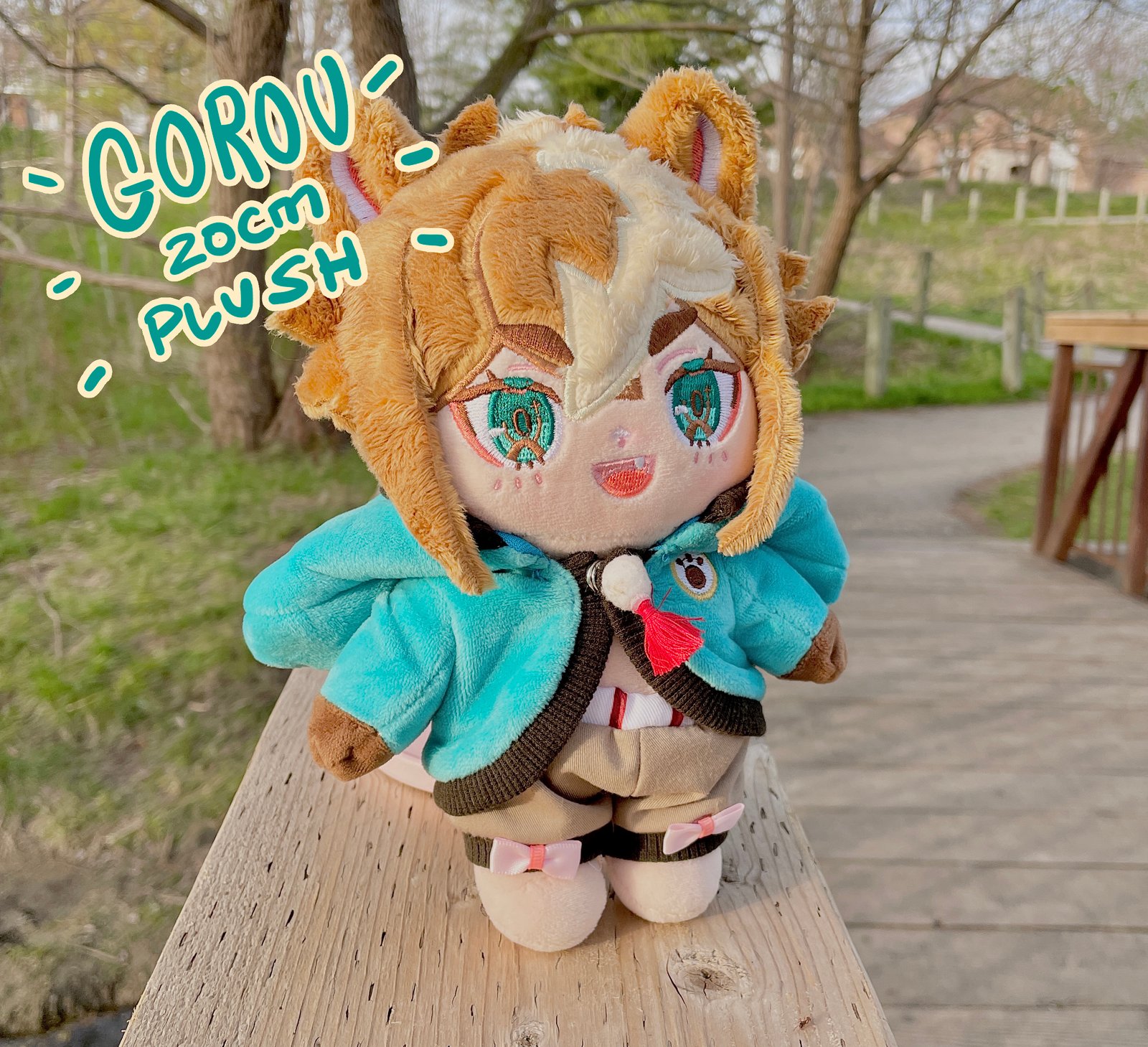 gorogoro　ぬい服 ⭐Gorou 20 cm Plush (READY TO SHIP) | cwilock