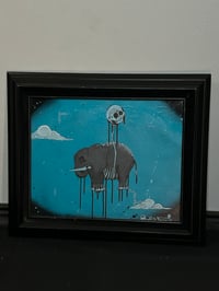 Image 1 of “Elephante “ Original Painting Framed 