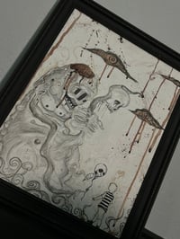 Image 1 of “Blood N’ Monsters “ Original Blood Painting 