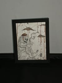 Image 2 of “Blood N’ Monsters “ Original Blood Painting 
