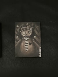 Image 1 of “Zombie Rag Doll“ Mini Canvas Print 