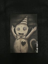 Image 1 of “Ghost Rag Doll “ Mini Canvas Print