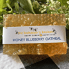 Honey Blueberry Oatmeal Honeybee Glycerin Soap