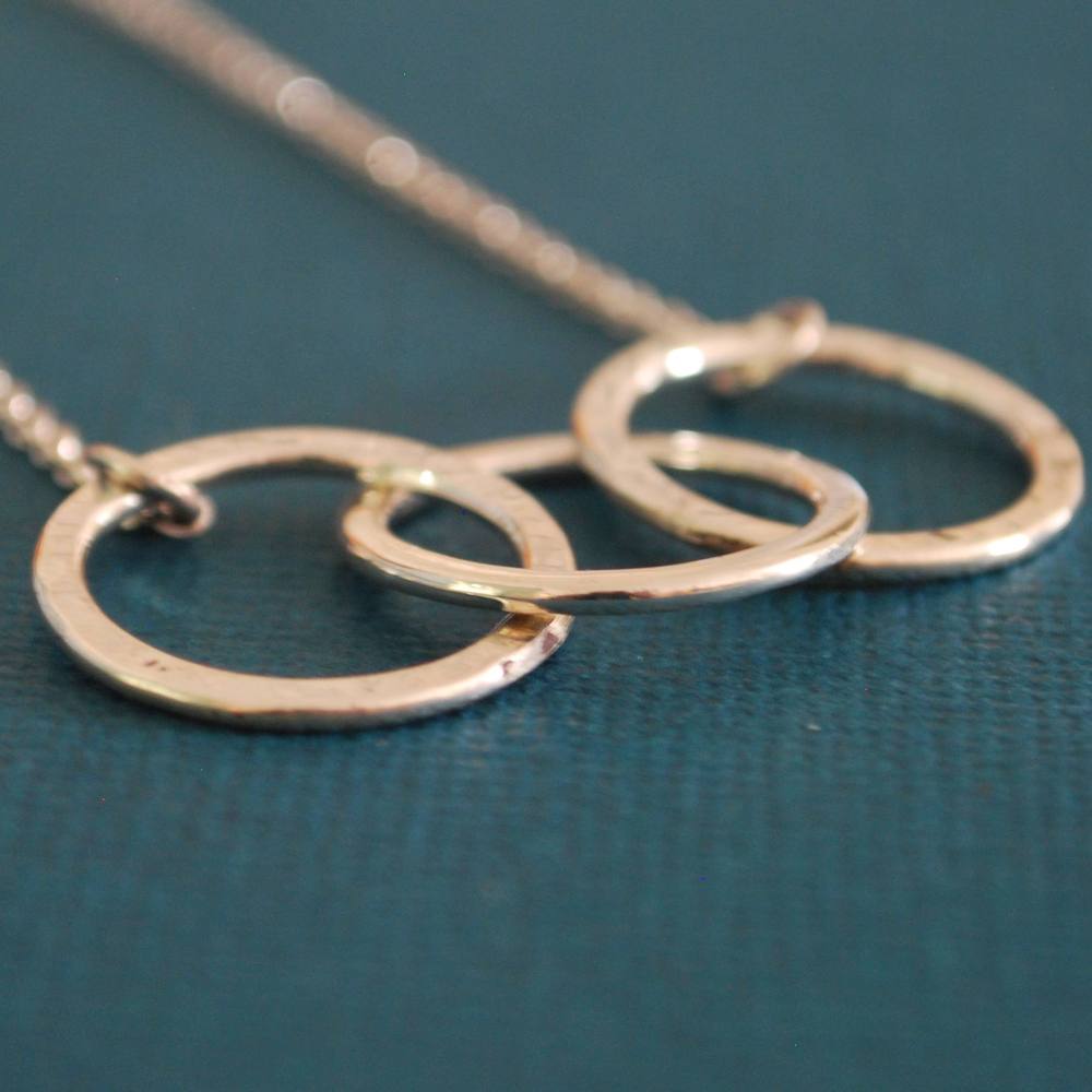 Image of 3 Circles Necklace