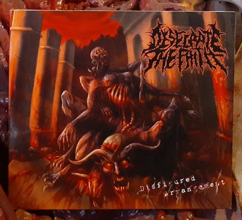 Image of DESECRATE THE FAITH - Disfigured Arrangement Digipack CD