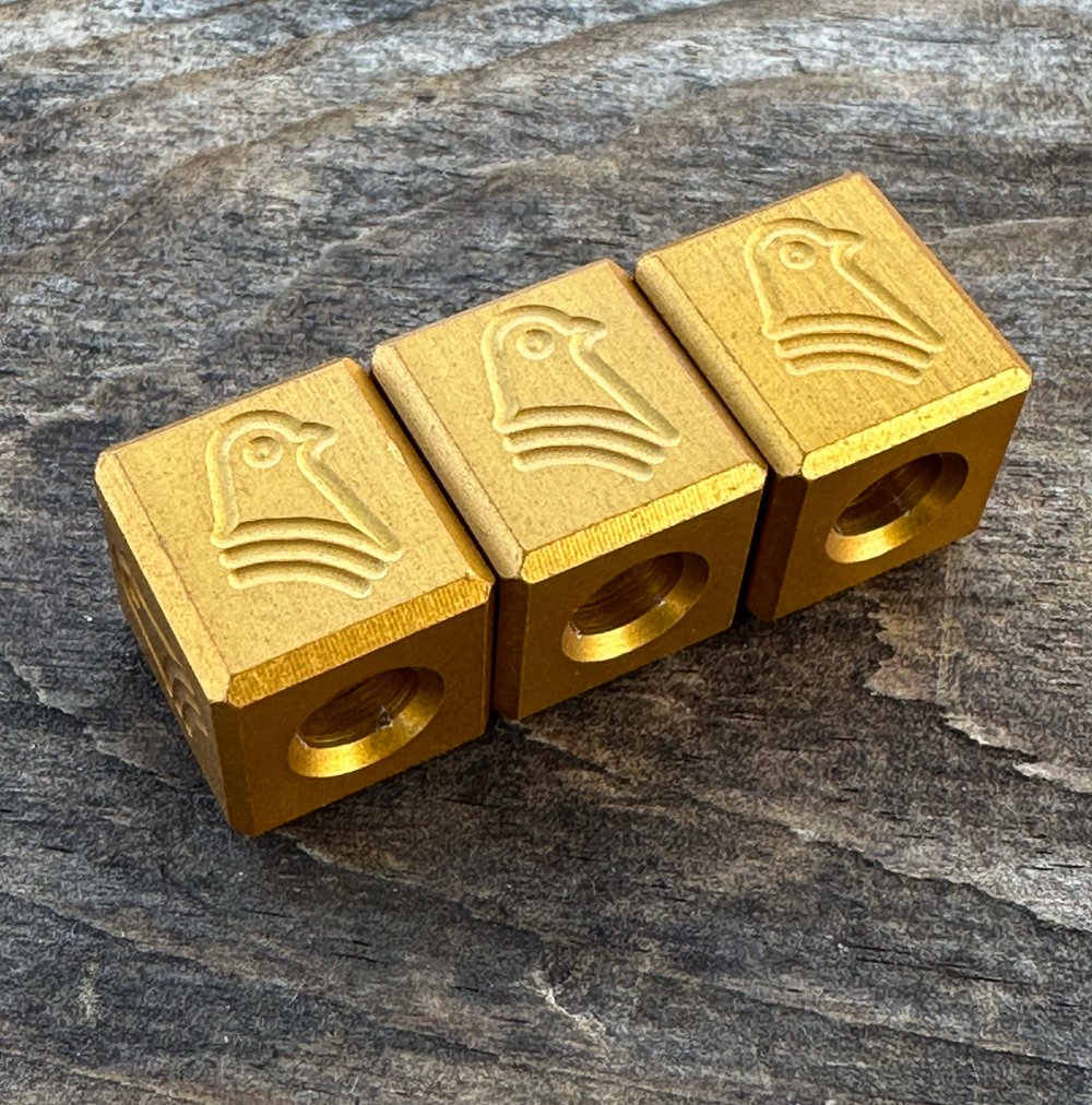 Image of *1 Per Person* Gold Anodized Aluminum