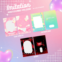 Image 1 of PRE-ORDER IMITATION PHOTOCARD HOLDERS