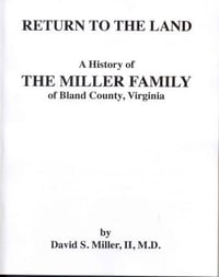 Miller Family Book | Return to the Land