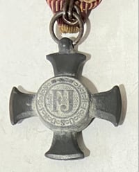 Image 2 of WW1 (Austro-Hungarian Empire) Iron Cross of Merit Medal - 1916