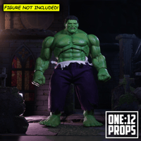 Image 1 of Custom The Green Man Big Purple Pants