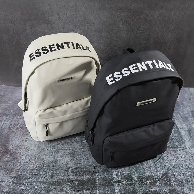 Fear of God Essentials Graphic Backpack Black | TheNorthFashion