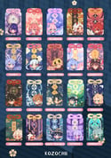 Genshin Impact Omamori Acrylic Charms