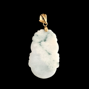 Image of Pig Chinese Zodiac Premium White Jade Pendant