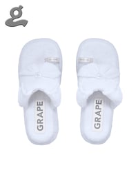 Image 3 of Puppy Towel Platform Slippers