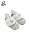 Embroidery Heart Logo Flip-Flops