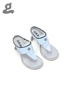 Grey Detachable Boot Sandals