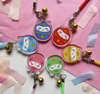 Image 1 of SALE!! LUCKY DARUMA PHONE CHARM