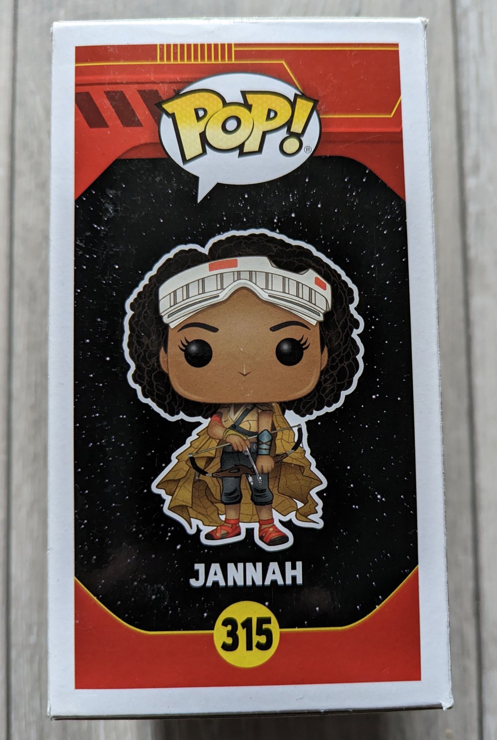 Naomi Ackie Star Wars Jannah Signed Funko Pop ACOA