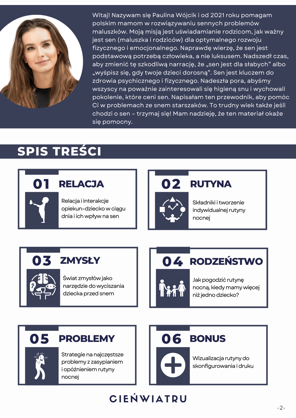 RUTYNA NOCNA MALUCHA: Od 18 miesięcy do 5 roku życia
