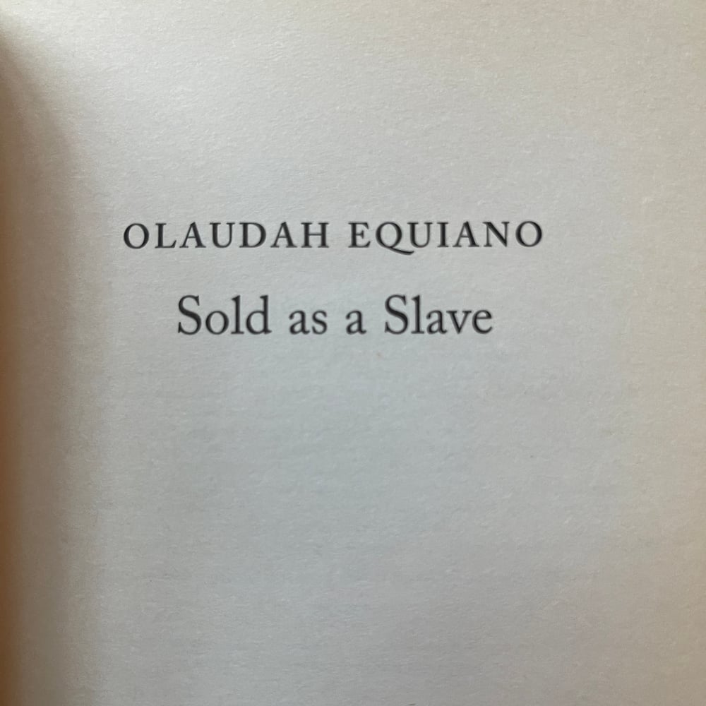 Sold As A Slave