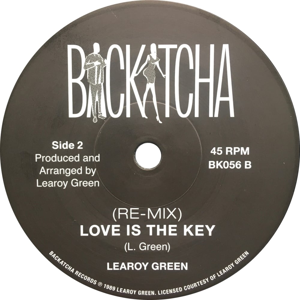 Image of Learoy Green  'Love is The Key' 45