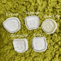 Image 2 of [Made to order] DTQK Fan-made 3d Printed Cookie Cutter
