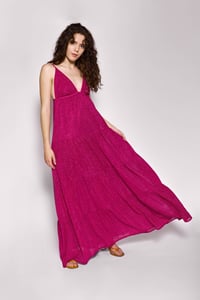 Image 5 of ABITO ASTRID LUREX FUCSIA €197 - 50%