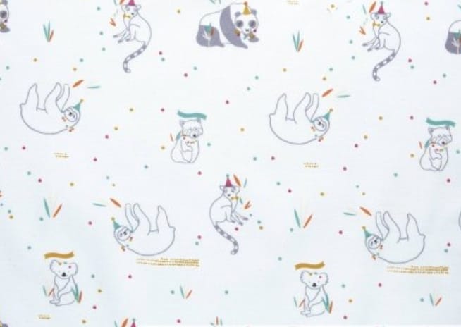 Katia Popelina Estampada Preguiça - Disponível em loja fisica