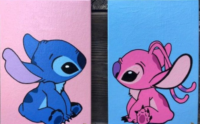 Image of Prettee Bestie Paintings