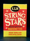 String Stars Bubble Gum Card Set