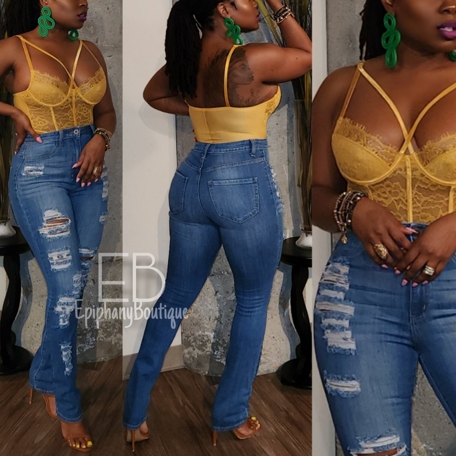Image of The Traci Jeans & The Kelli Bodysuit-**Sold Separately**