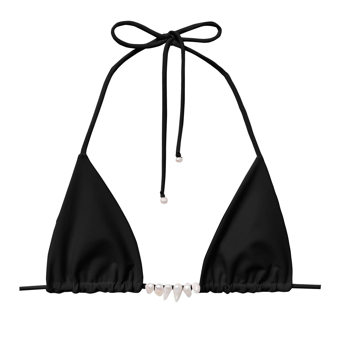 Image of BLACK PEARLS BIKINI BRA